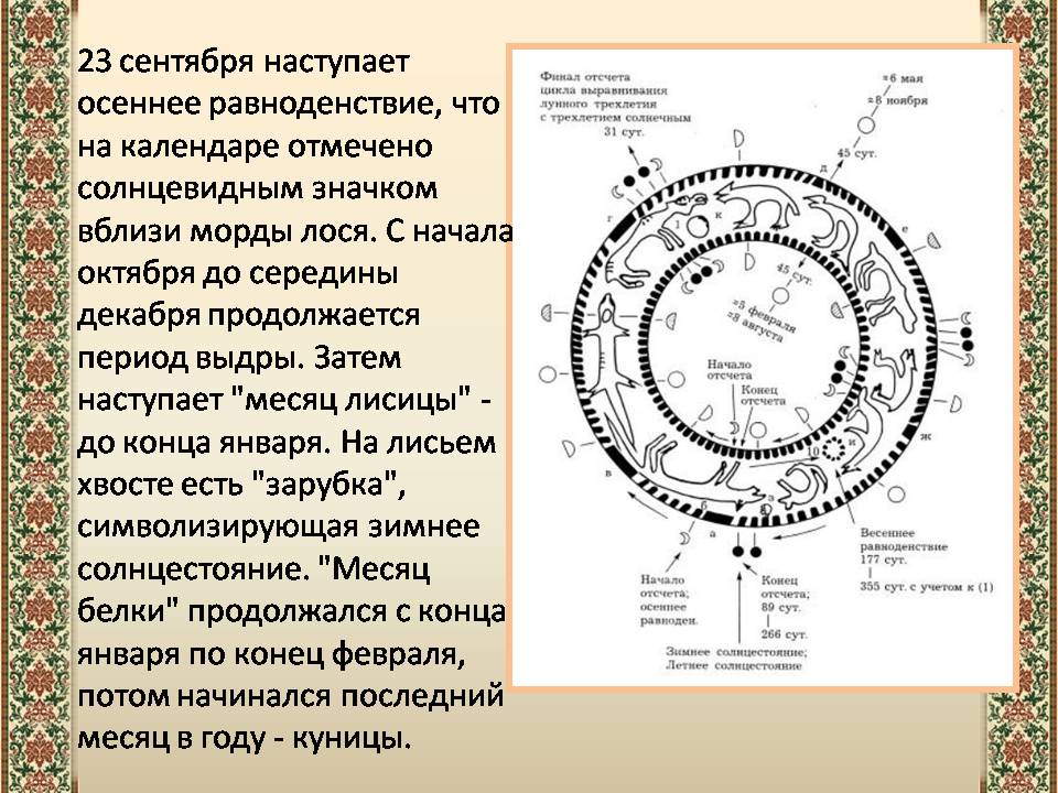 Презентація на тему «Древний календарь» - Слайд #6 Презентація на тему «Древний календарь» - Слайд #6