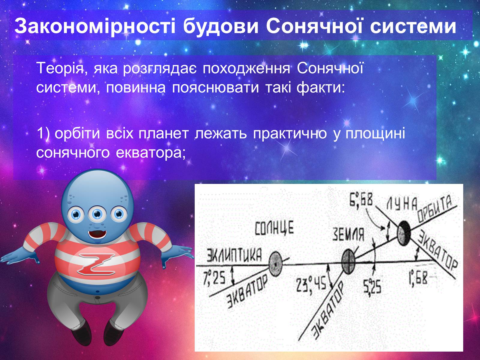 Презентація на тему «Формування сонячної системи» - Слайд #2 Презентація на тему «Формування сонячної системи» - Слайд #2