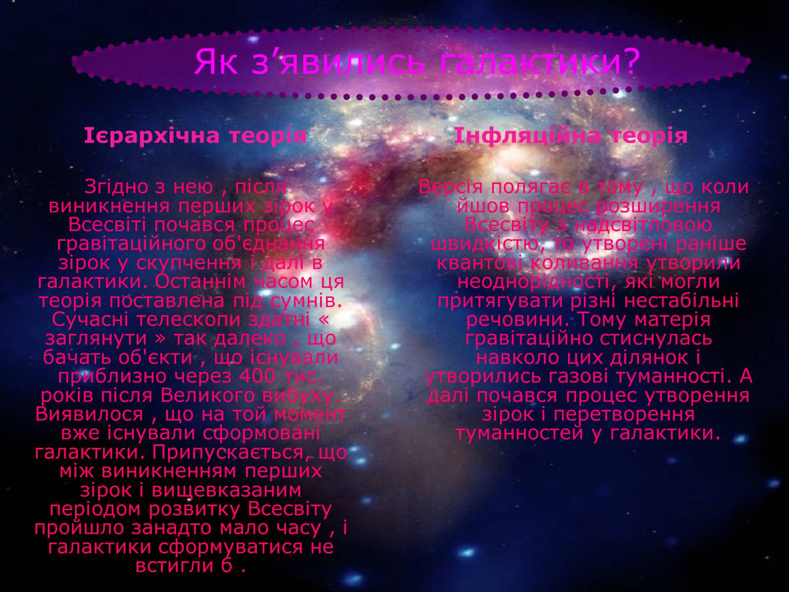 Презентація на тему «Проект Астрономія - Галактики» - Слайд #5 Презентація на тему «Проект Астрономія - Галактики» - Слайд #5