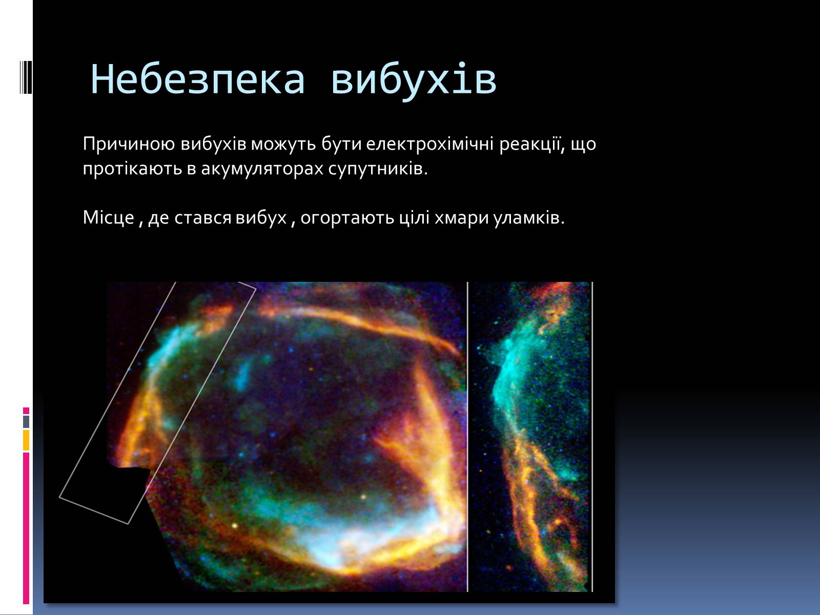 Презентація на тему «Космічне сміття» - Слайд #7 Презентація на тему «Космічне сміття» - Слайд #7