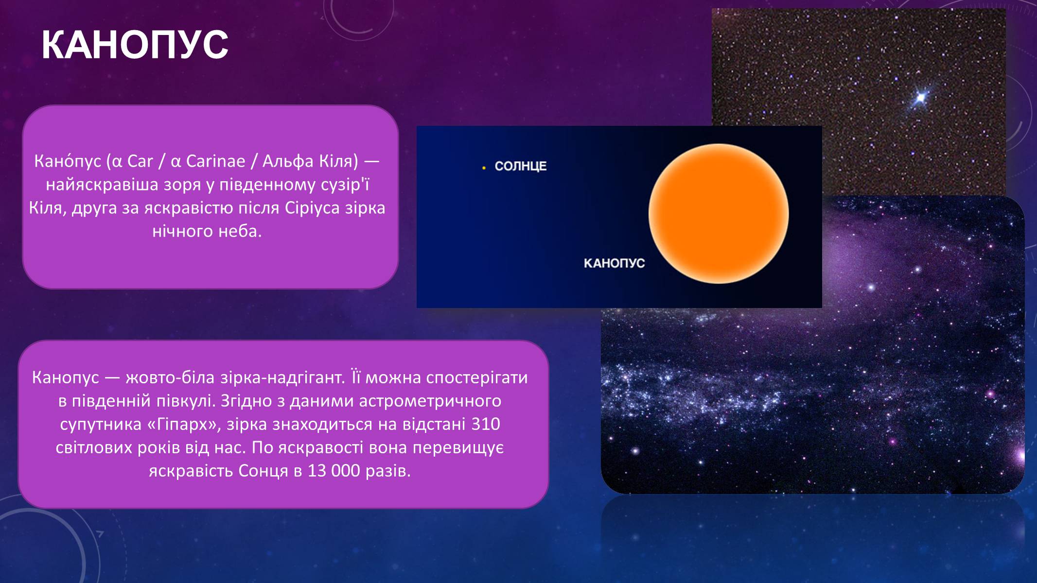 Презентація на тему «Найяскравіші зорі нічного неба» - Слайд #3 Презентація на тему «Найяскравіші зорі нічного неба» - Слайд #3