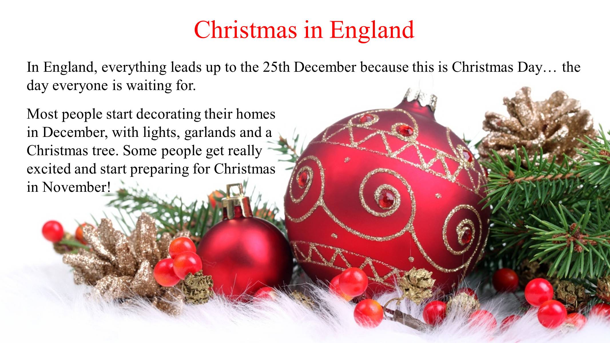 Презентація на тему «Christmas in Ukraine, England and USA» - Слайд #2 Презентація на тему «Christmas in Ukraine, England and USA» - Слайд #2
