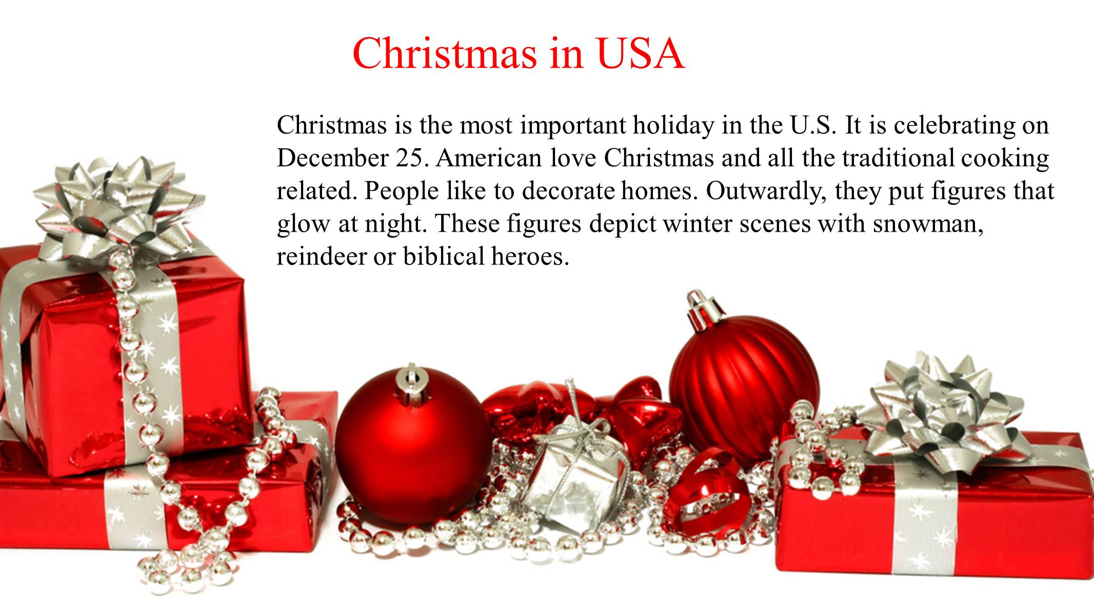 Презентація на тему «Christmas in Ukraine, England and USA» - Слайд #5 Презентація на тему «Christmas in Ukraine, England and USA» - Слайд #5