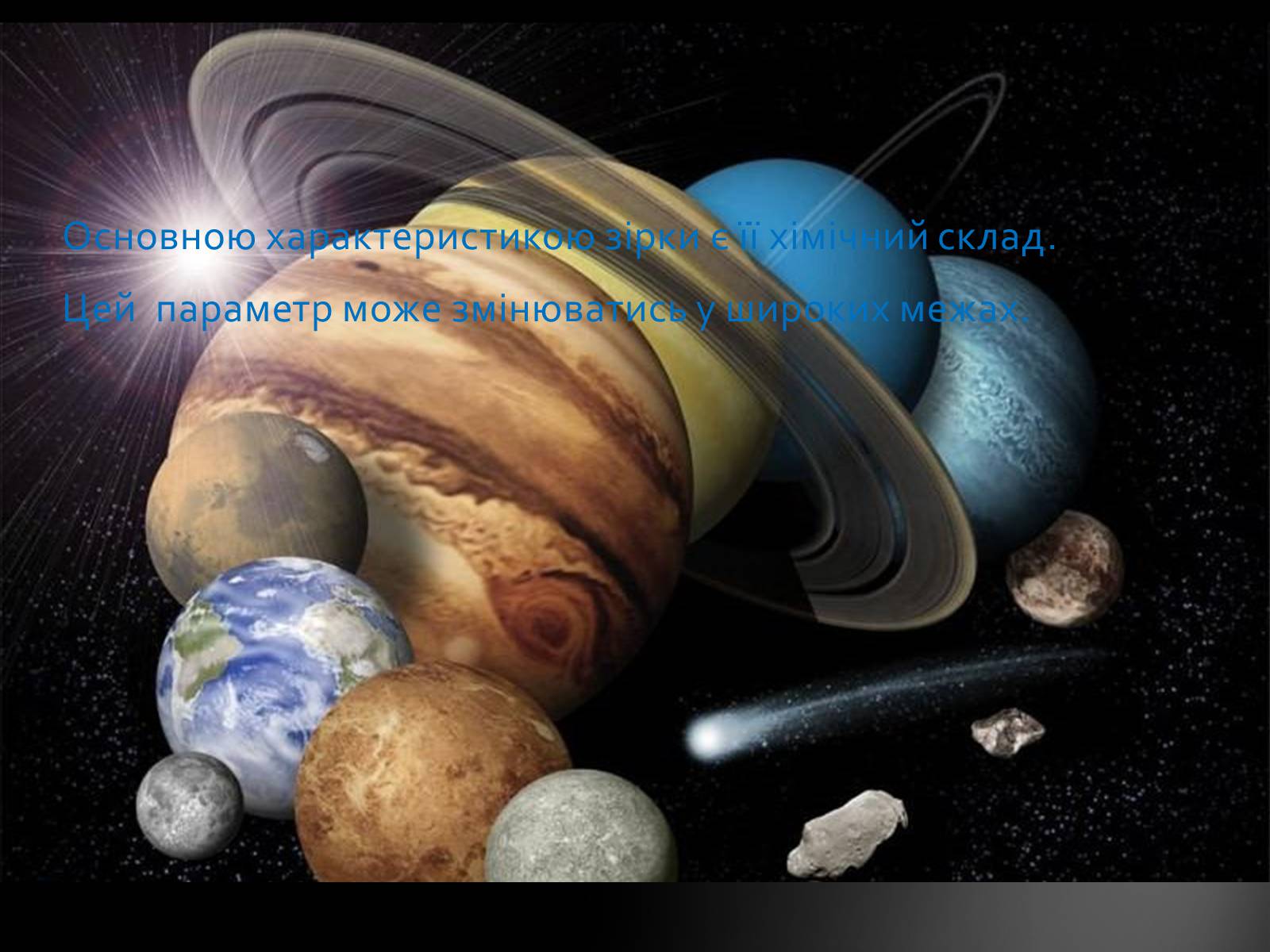 Презентація на тему «Хімічний склад зірок» - Слайд #3 Презентація на тему «Хімічний склад зірок» - Слайд #3