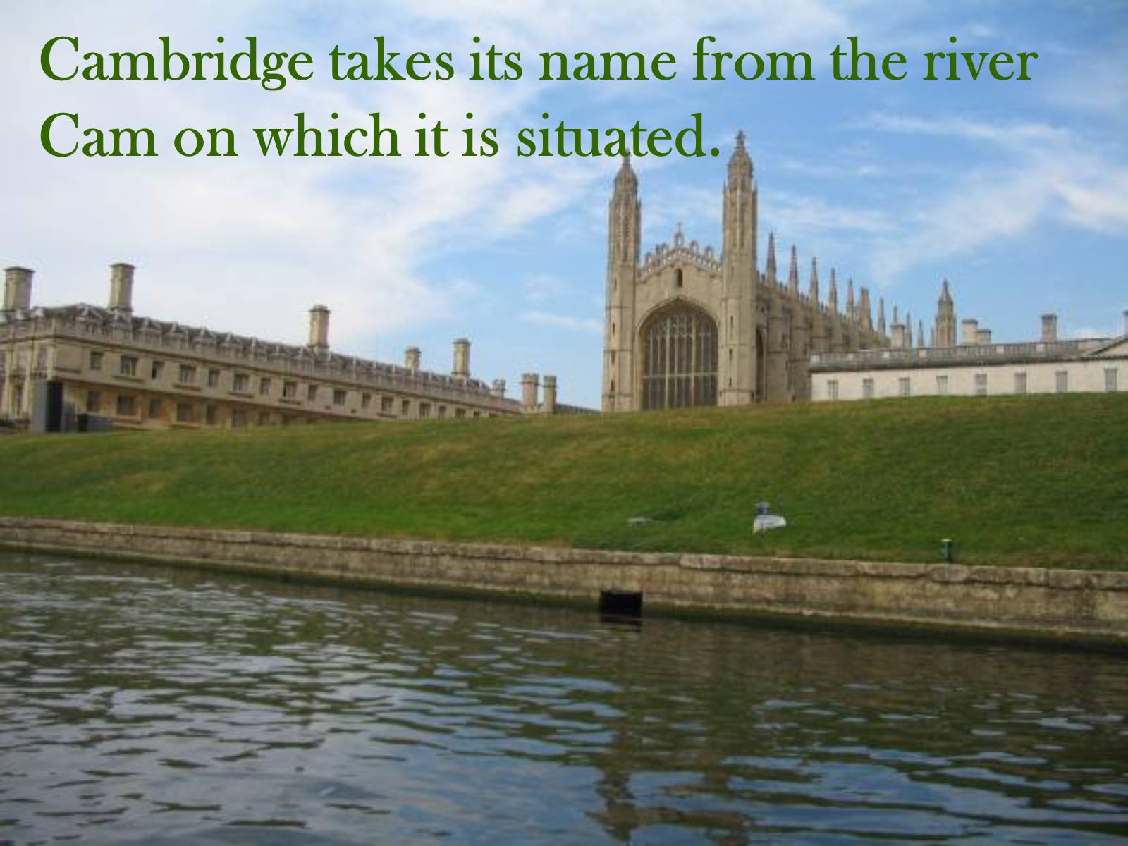 Презентація на тему «Cambridge» - Слайд #5 Презентація на тему «Cambridge» - Слайд #5