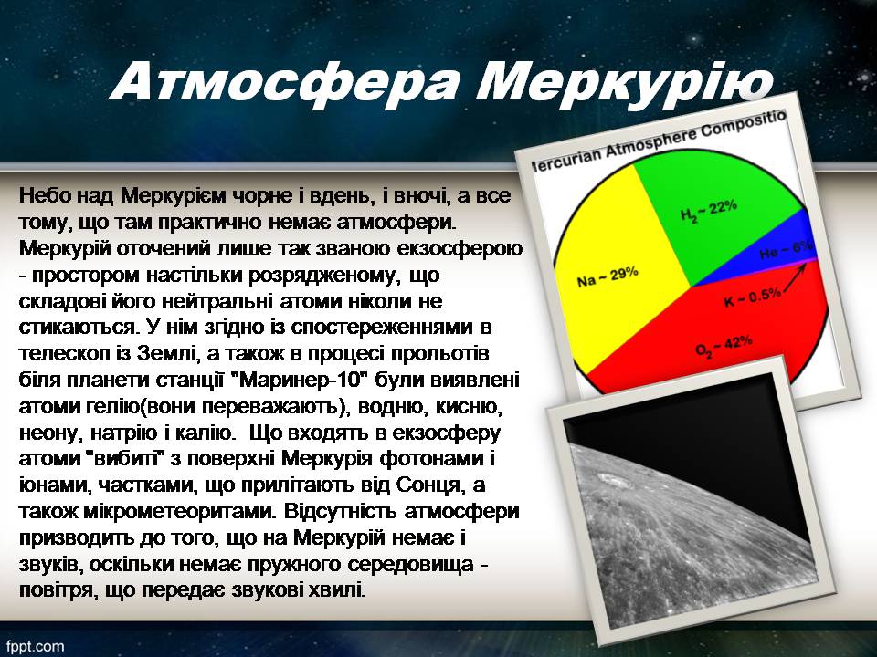 Презентація на тему «Меркурій» (варіант 9) - Слайд #6 Презентація на тему «Меркурій» (варіант 9) - Слайд #6