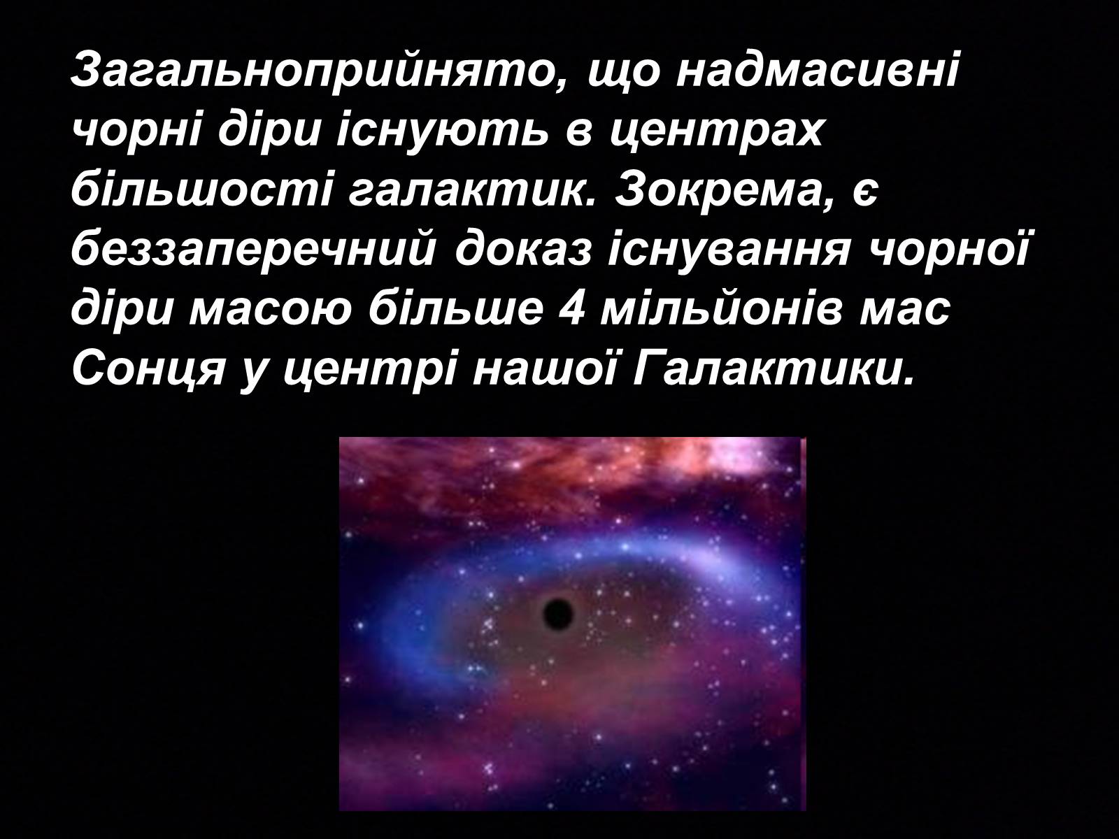 Презентація на тему «Чорні діри» (варіант 8) - Слайд #12 Презентація на тему «Чорні діри» (варіант 8) - Слайд #12