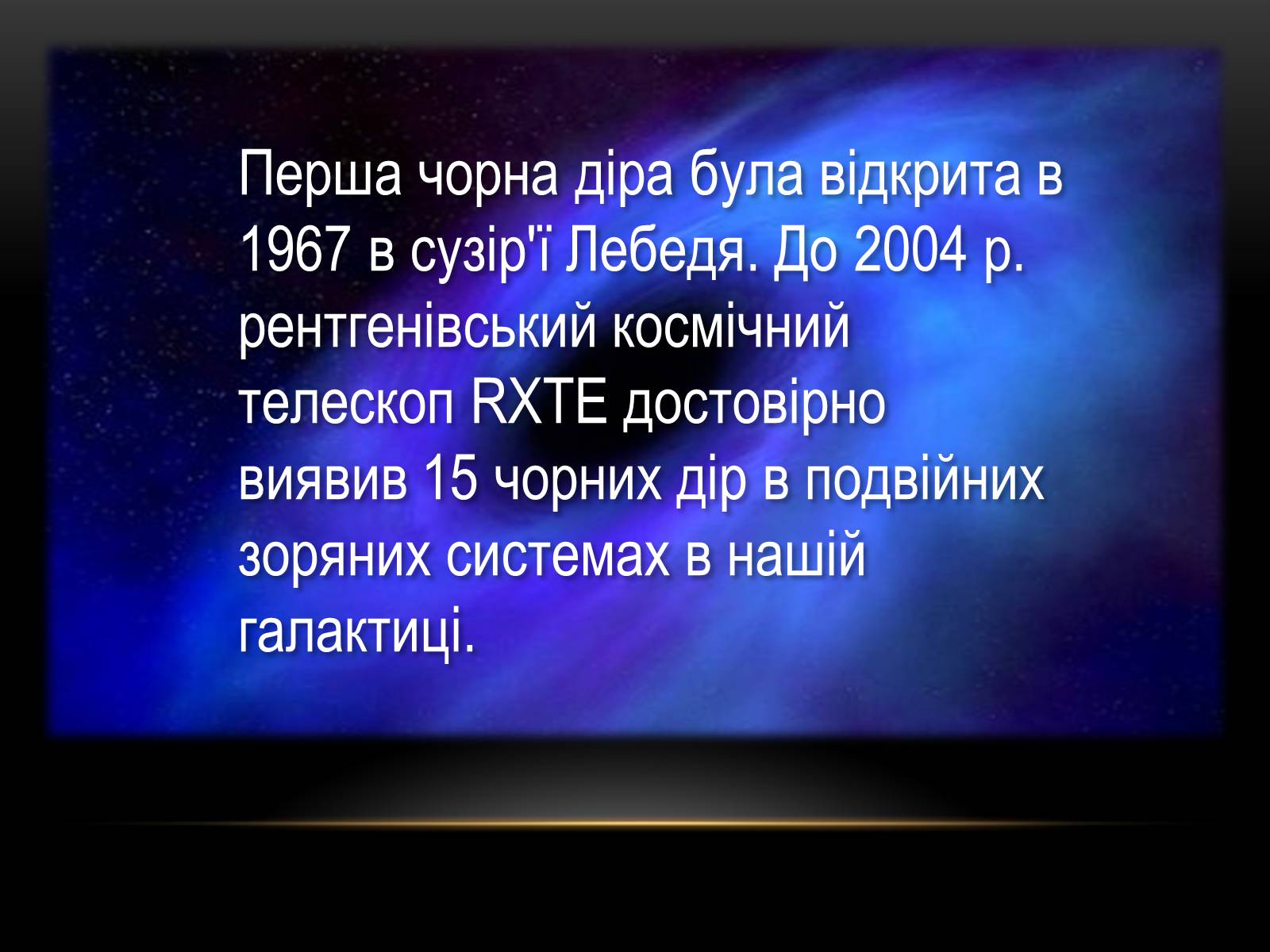 Презентація на тему «Чорні Діри» (варіант 10) - Слайд #7 Презентація на тему «Чорні Діри» (варіант 10) - Слайд #7