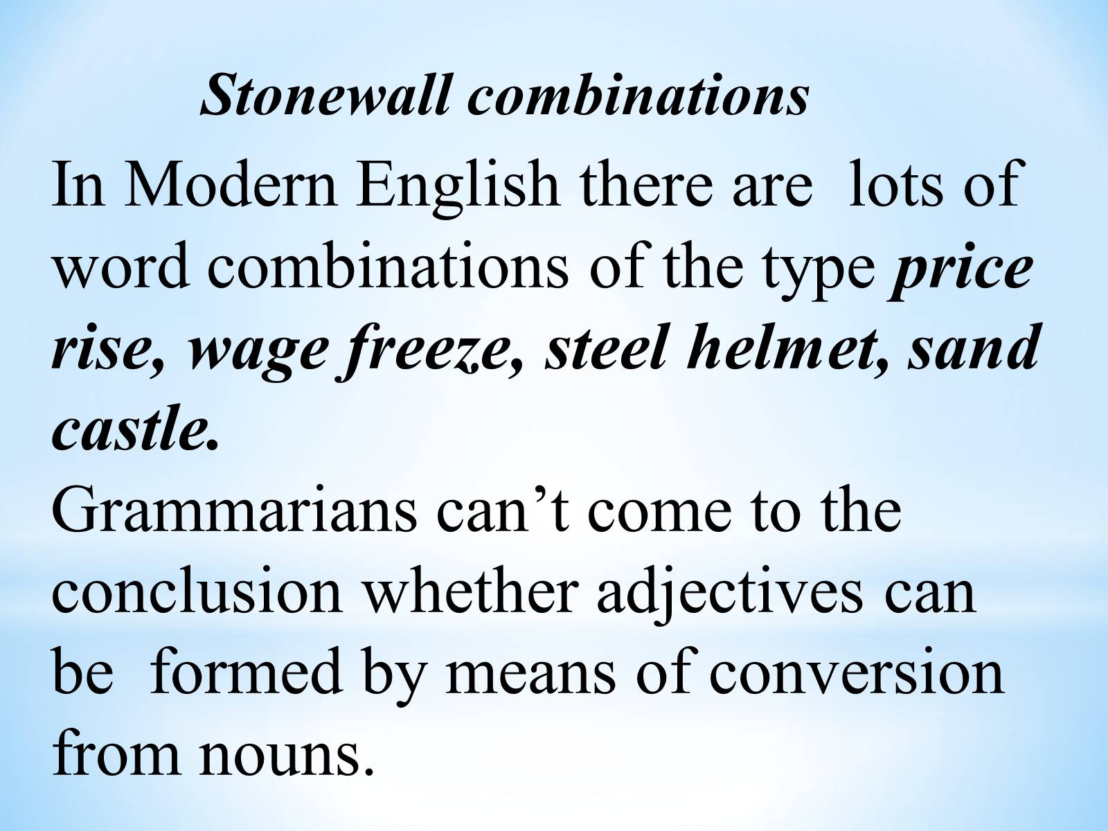 Презентація на тему «Modern English Word Formation» - Слайд #21 Презентація на тему «Modern English Word Formation» - Слайд #21