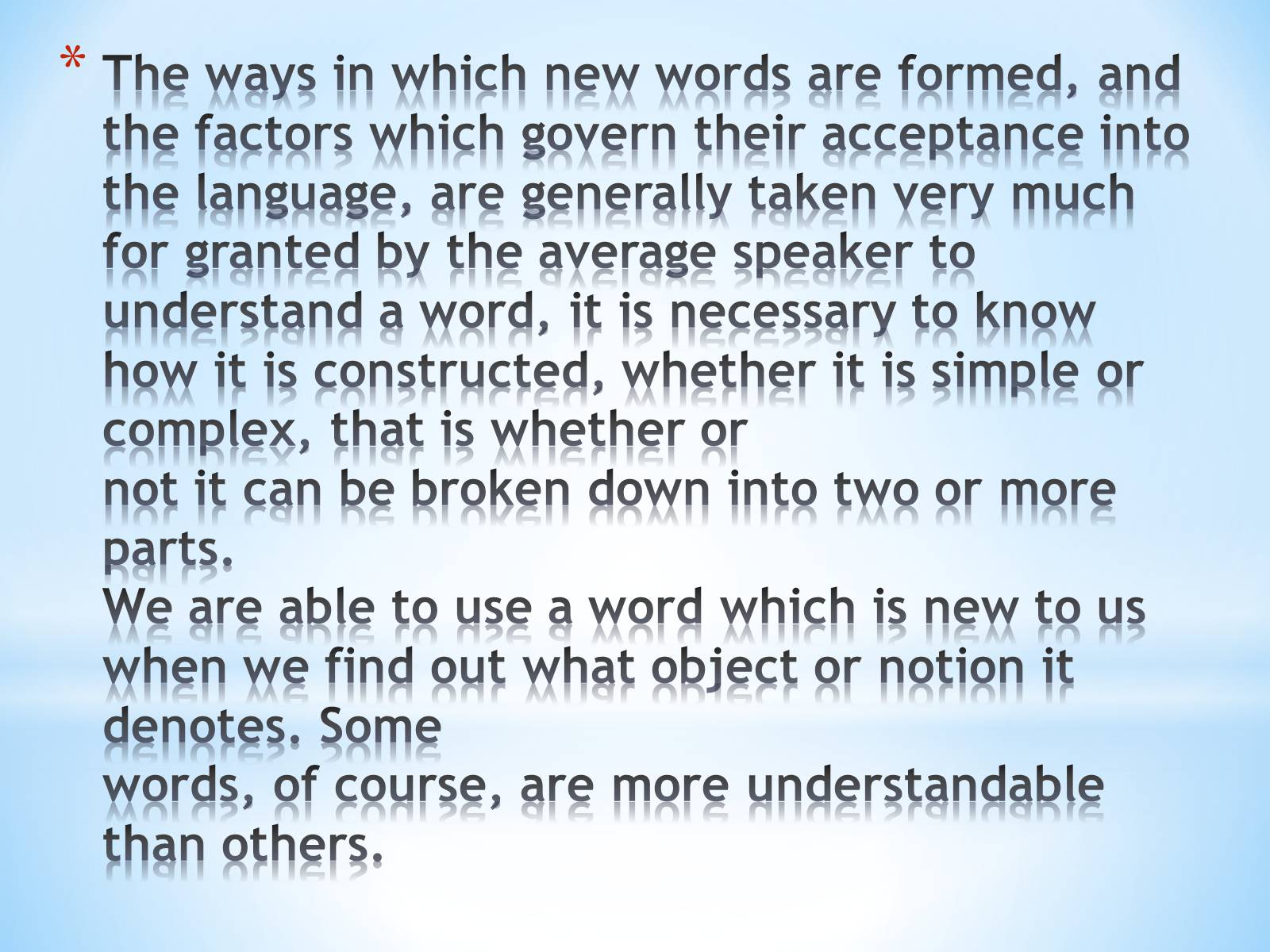 Презентація на тему «Modern English Word Formation» - Слайд #4 Презентація на тему «Modern English Word Formation» - Слайд #4