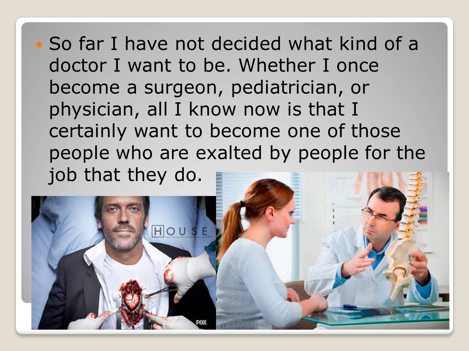 Презентація на тему «The profession of a doctor» - Слайд #7