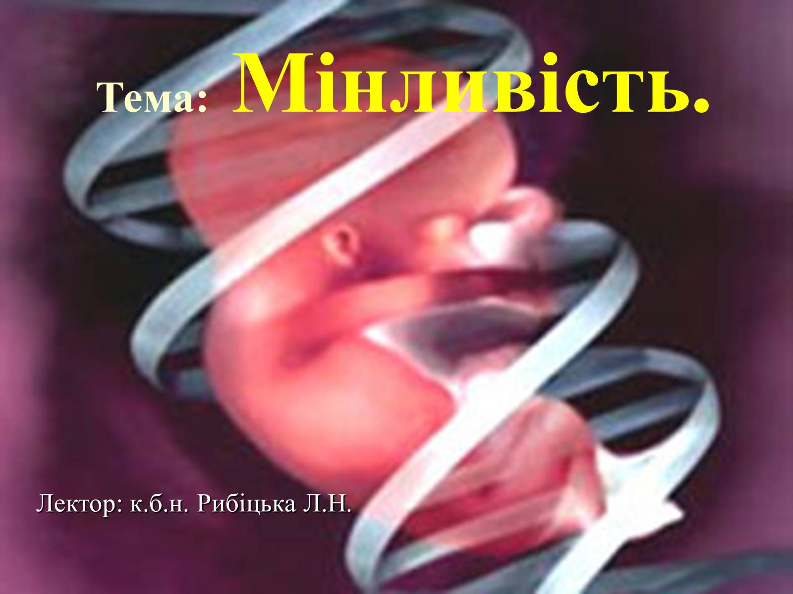 Презентація на тему «Мінливість» (варіант 1) - Слайд #1 Презентація на тему «Мінливість» (варіант 1) - Слайд #1
