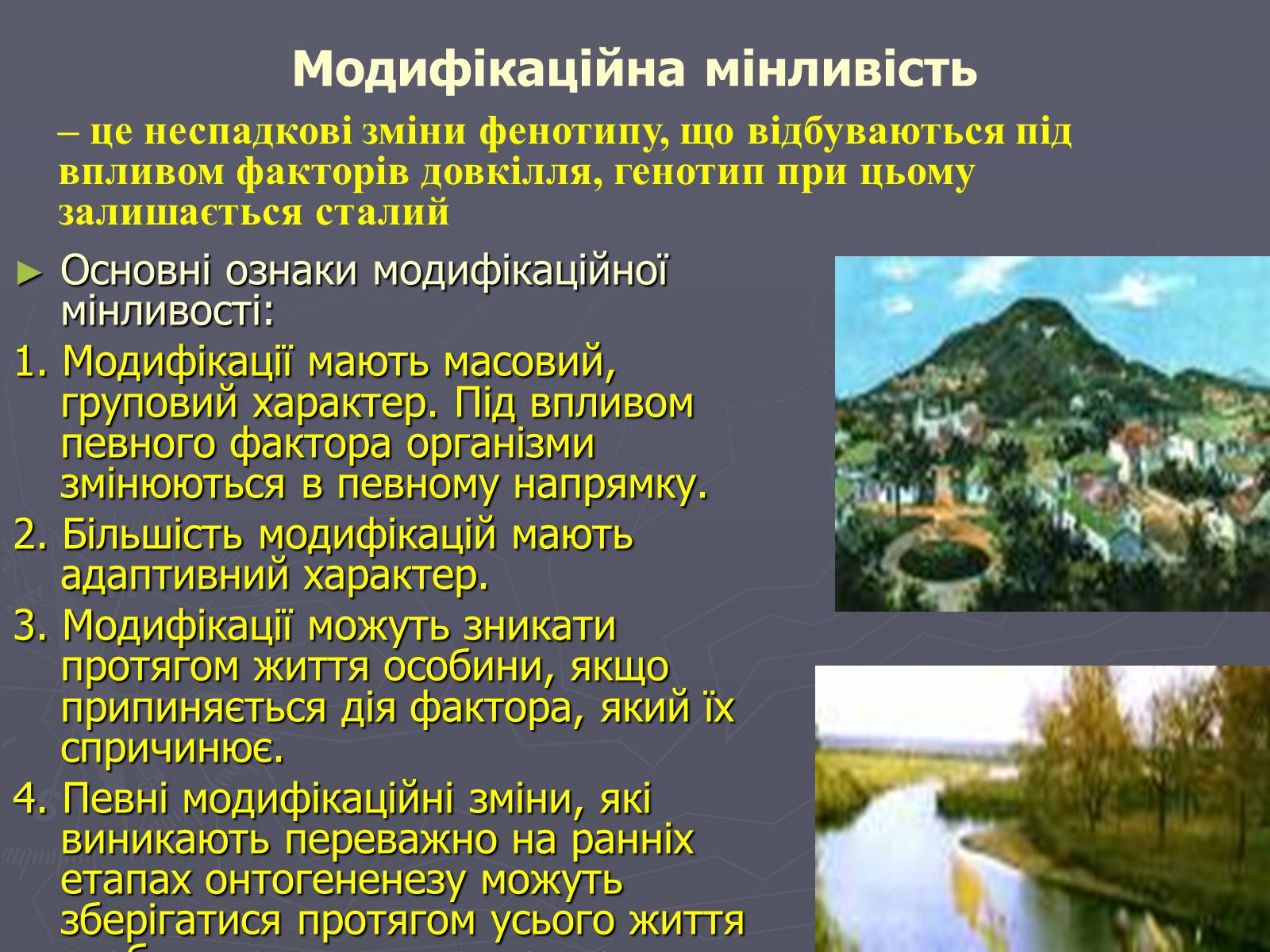 Презентація на тему «Мінливість» (варіант 1) - Слайд #5 Презентація на тему «Мінливість» (варіант 1) - Слайд #5