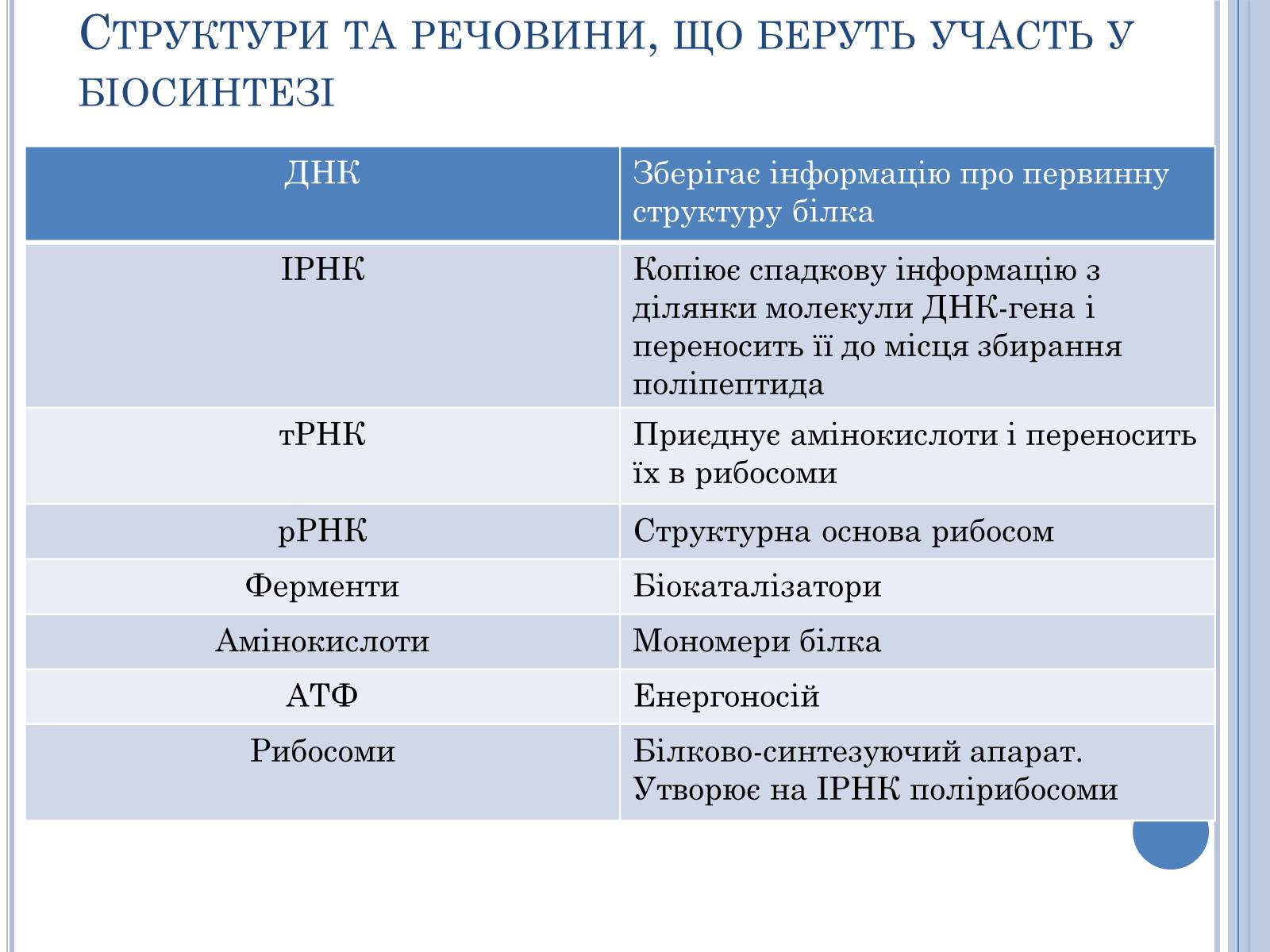 Презентація на тему «Біосинтез білків» - Слайд #10 Презентація на тему «Біосинтез білків» - Слайд #10