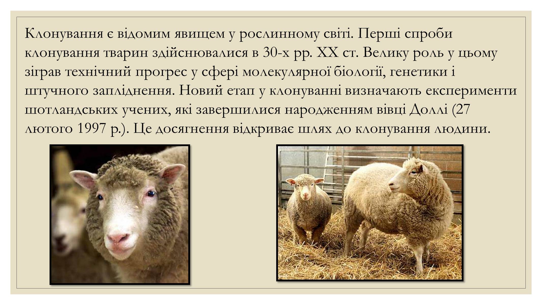 Презентація на тему «Ембріотехнології та стовбурові клітини. Клонування» - Слайд #10 Презентація на тему «Ембріотехнології та стовбурові клітини. Клонування» - Слайд #10