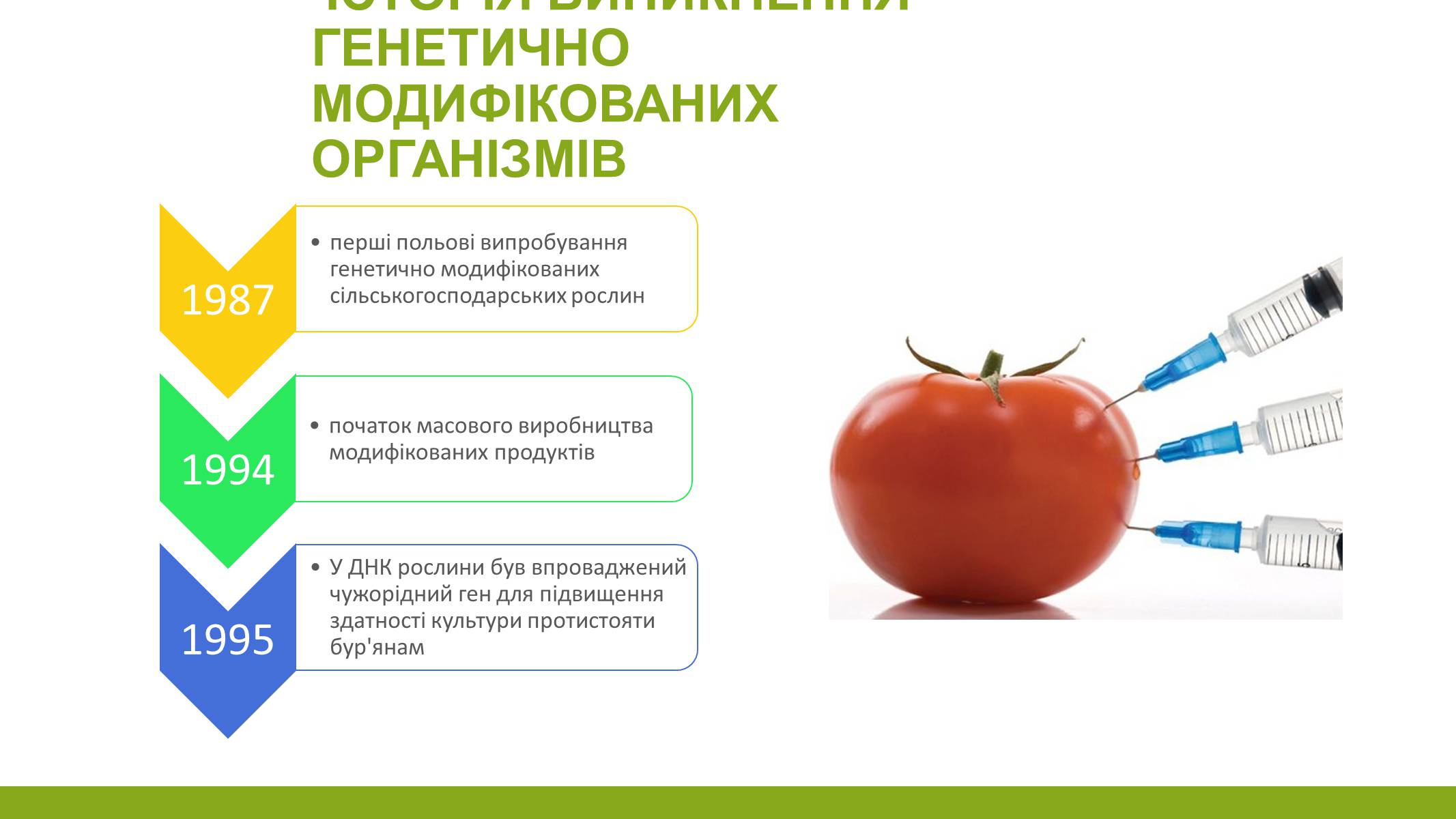 Презентація на тему «ГМО» (варіант 5) - Слайд #4 Презентація на тему «ГМО» (варіант 5) - Слайд #4