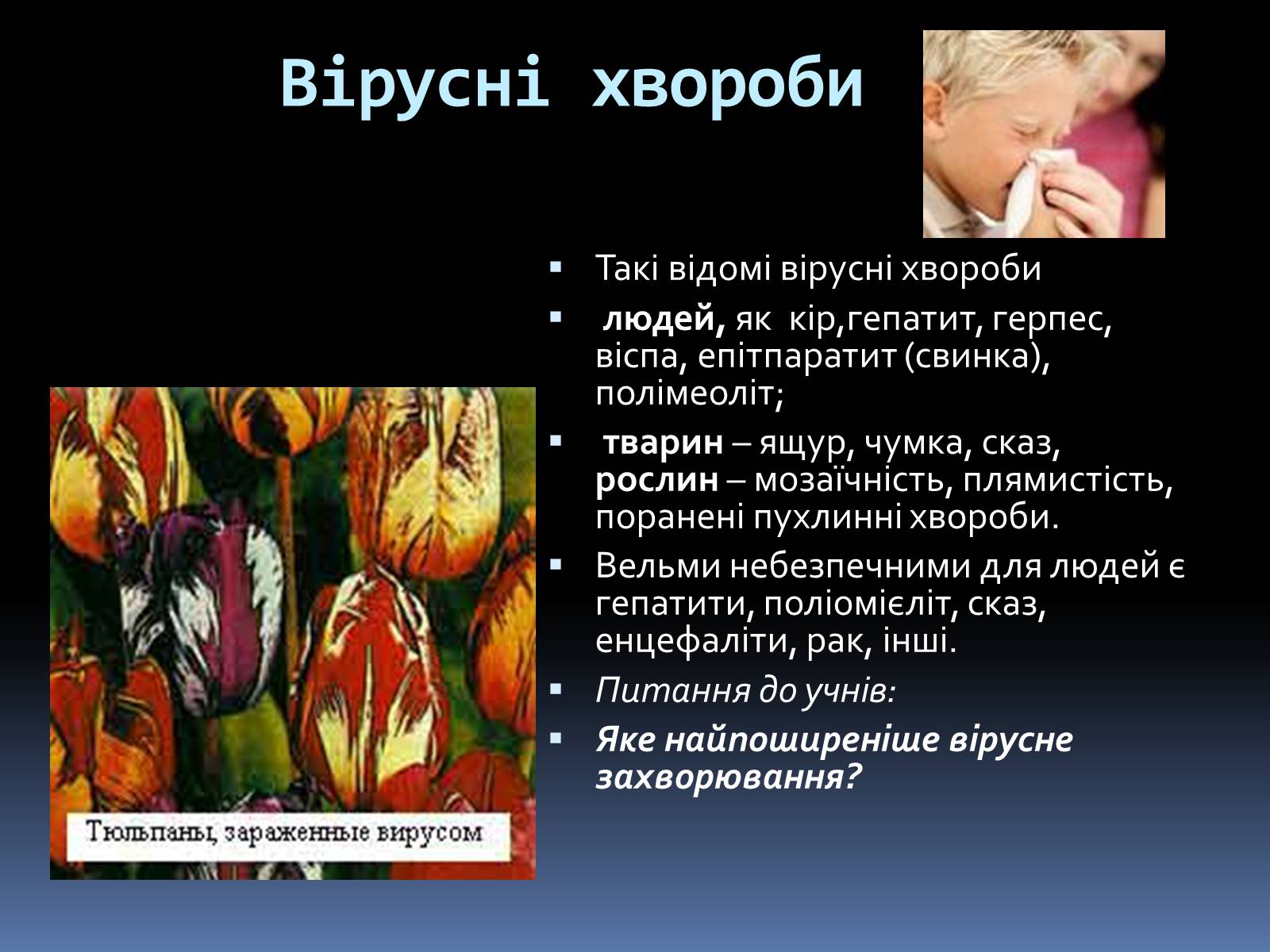 Презентація на тему «Вірусні захворювання» (варіант 4) - Слайд #3 Презентація на тему «Вірусні захворювання» (варіант 4) - Слайд #3