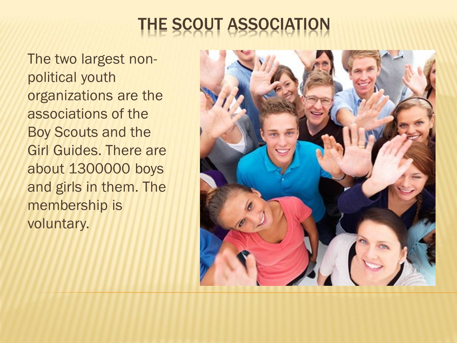 Презентація на тему «Youth organizations in Great Britain» (варіант 1) - Слайд #3