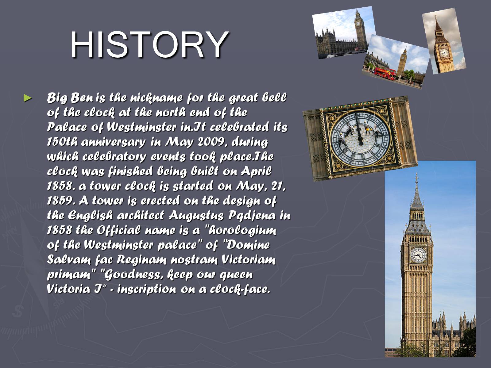 Презентація на тему «Big Ben» (варіант 2) - Слайд #2 Презентація на тему «Big Ben» (варіант 2) - Слайд #2
