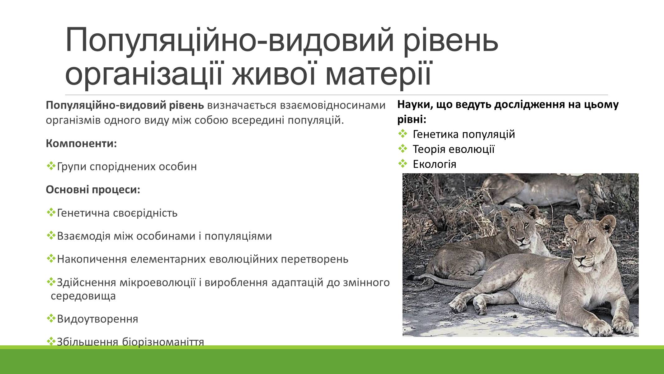Презентація на тему «РІВНІ ОРГАНІЗАЦІЇ ЖИВОЇ МАТЕРІЇ» (варіант 2) - Слайд #7 Презентація на тему «РІВНІ ОРГАНІЗАЦІЇ ЖИВОЇ МАТЕРІЇ» (варіант 2) - Слайд #7