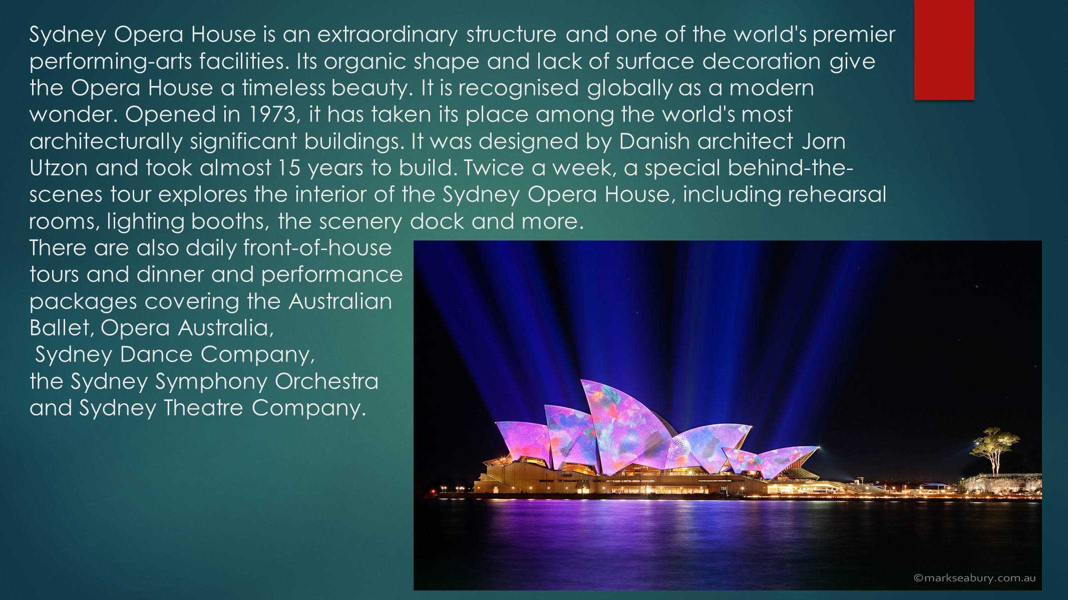 Презентація на тему «Sydney» (варіант 1) - Слайд #8 Презентація на тему «Sydney» (варіант 1) - Слайд #8