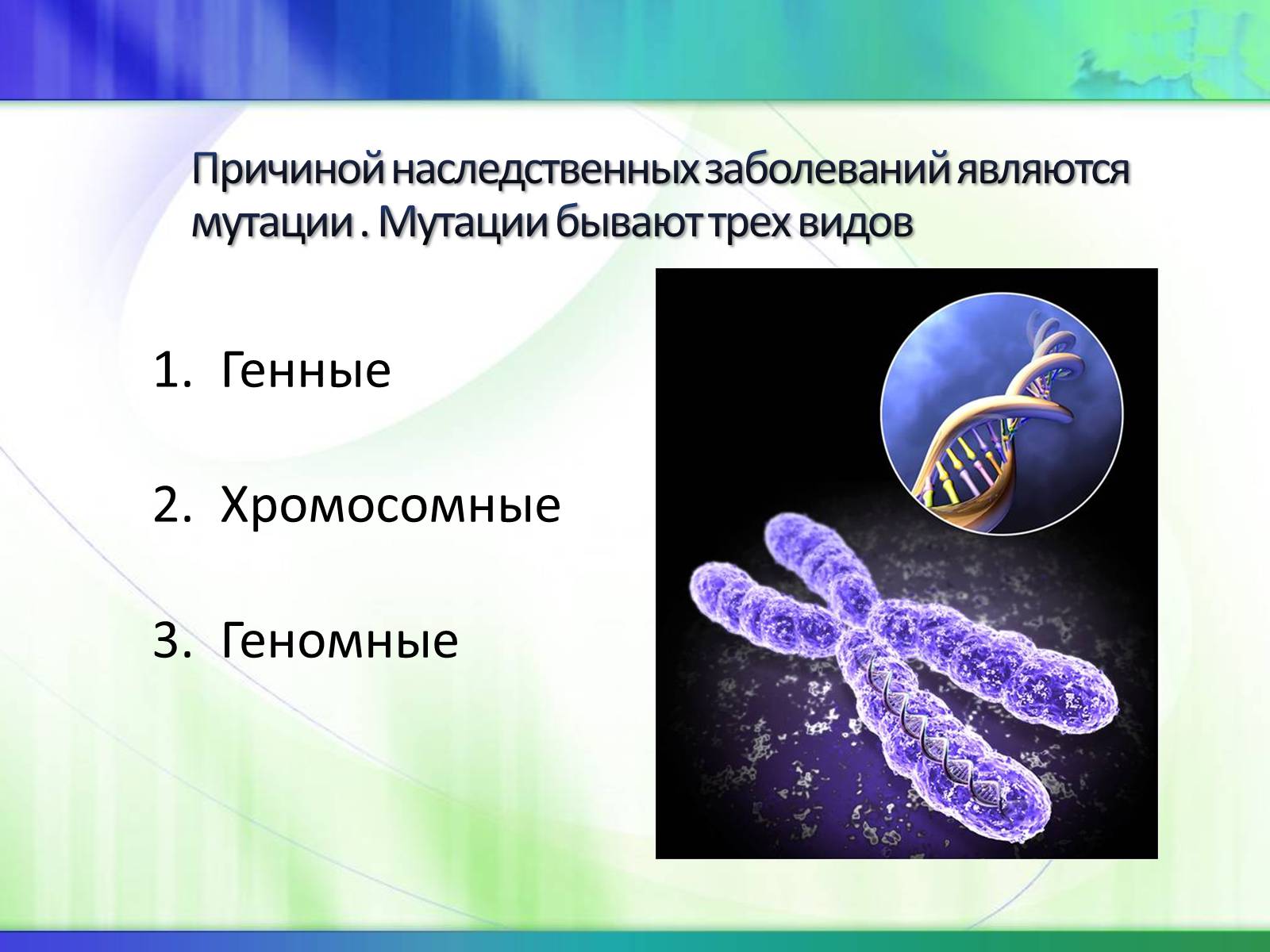 Презентація на тему «Генетика» (варіант 5) - Слайд #9 Презентація на тему «Генетика» (варіант 5) - Слайд #9