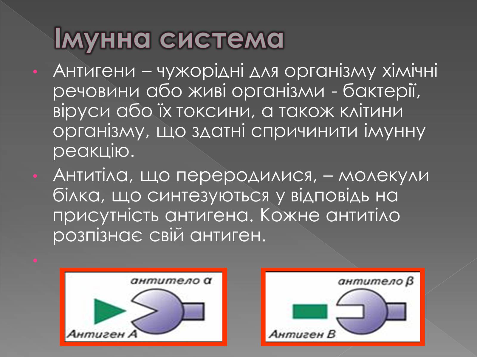 Презентація на тему «Імунітет» (варіант 1) - Слайд #11 Презентація на тему «Імунітет» (варіант 1) - Слайд #11