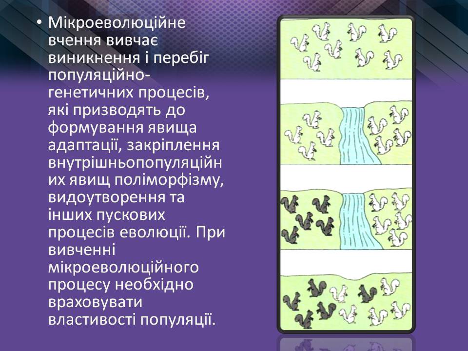 Презентація на тему «Мікроеволюція» (варіант 2) - Слайд #4 Презентація на тему «Мікроеволюція» (варіант 2) - Слайд #4