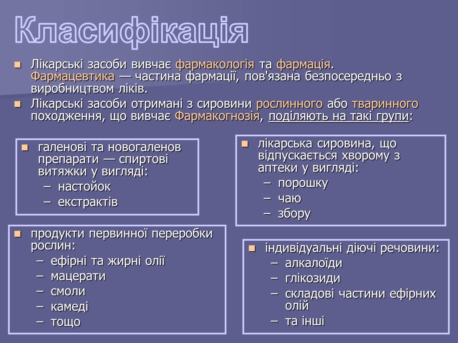 Презентація на тему «Лікарські Засоби» (варіант 1) - Слайд #7 Презентація на тему «Лікарські Засоби» (варіант 1) - Слайд #7