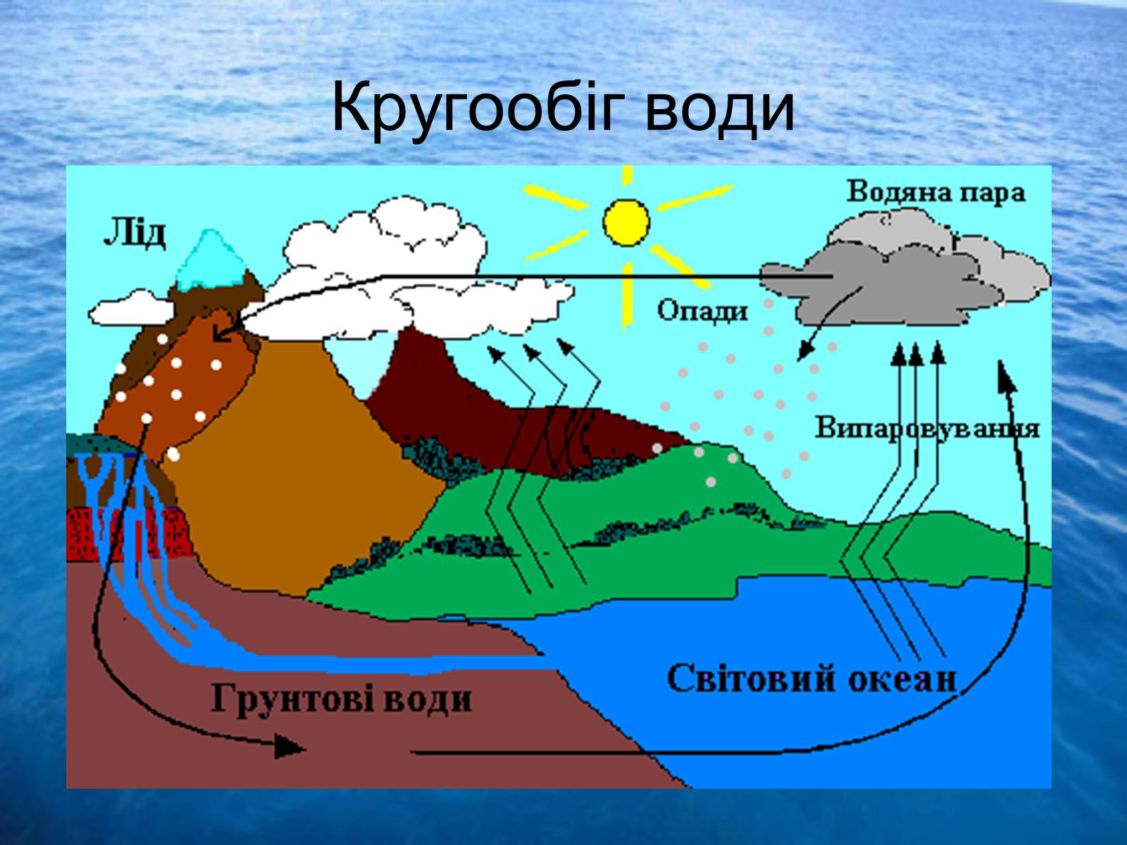 Презентація на тему «Водне середовище» (варіант 3) - Слайд #3 Презентація на тему «Водне середовище» (варіант 3) - Слайд #3