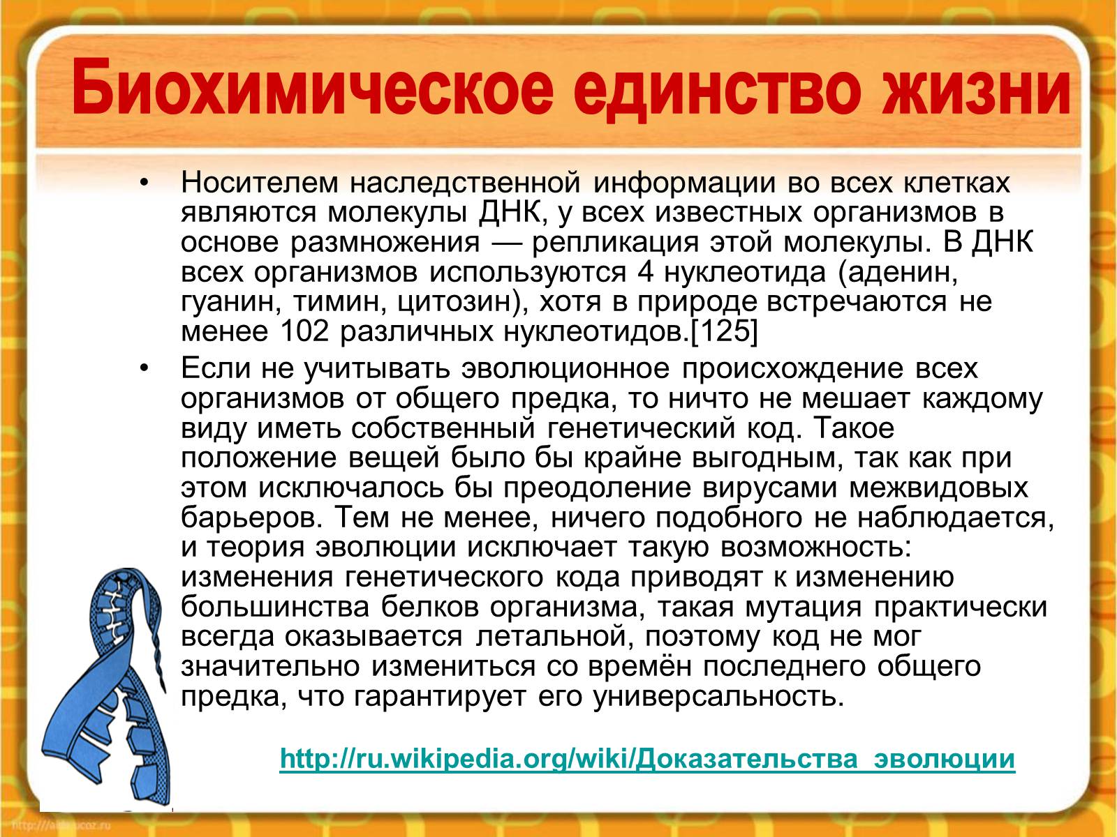 Презентація на тему «Макроэволюция.Доказательства эволюции» - Слайд #42 Презентація на тему «Макроэволюция.Доказательства эволюции» - Слайд #42