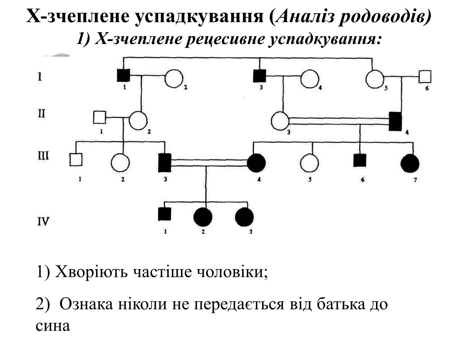 Презентація на тему «Успадкування статі та ознак, зчеплених зі статтю» - Слайд #23 Презентація на тему «Успадкування статі та ознак, зчеплених зі статтю» - Слайд #23