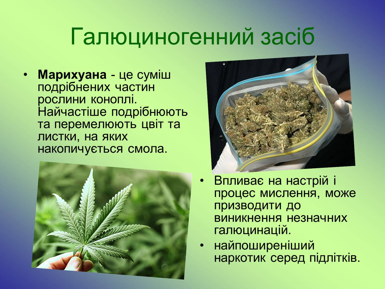 Презентація на тему «Наркотичні речовини» (варіант 1) - Слайд #18 Презентація на тему «Наркотичні речовини» (варіант 1) - Слайд #18