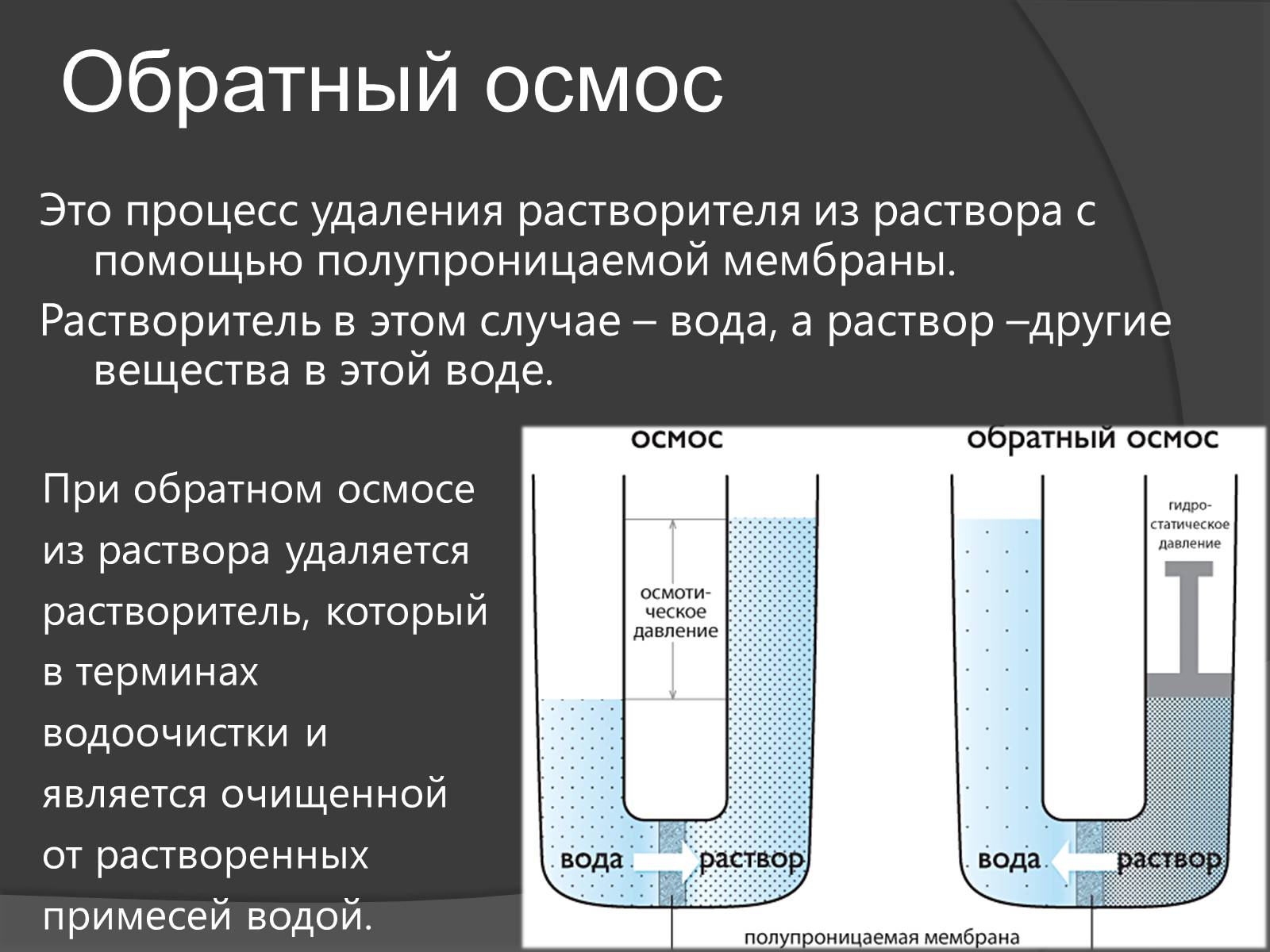 Презентація на тему «Осмос» - Слайд #7 Презентація на тему «Осмос» - Слайд #7