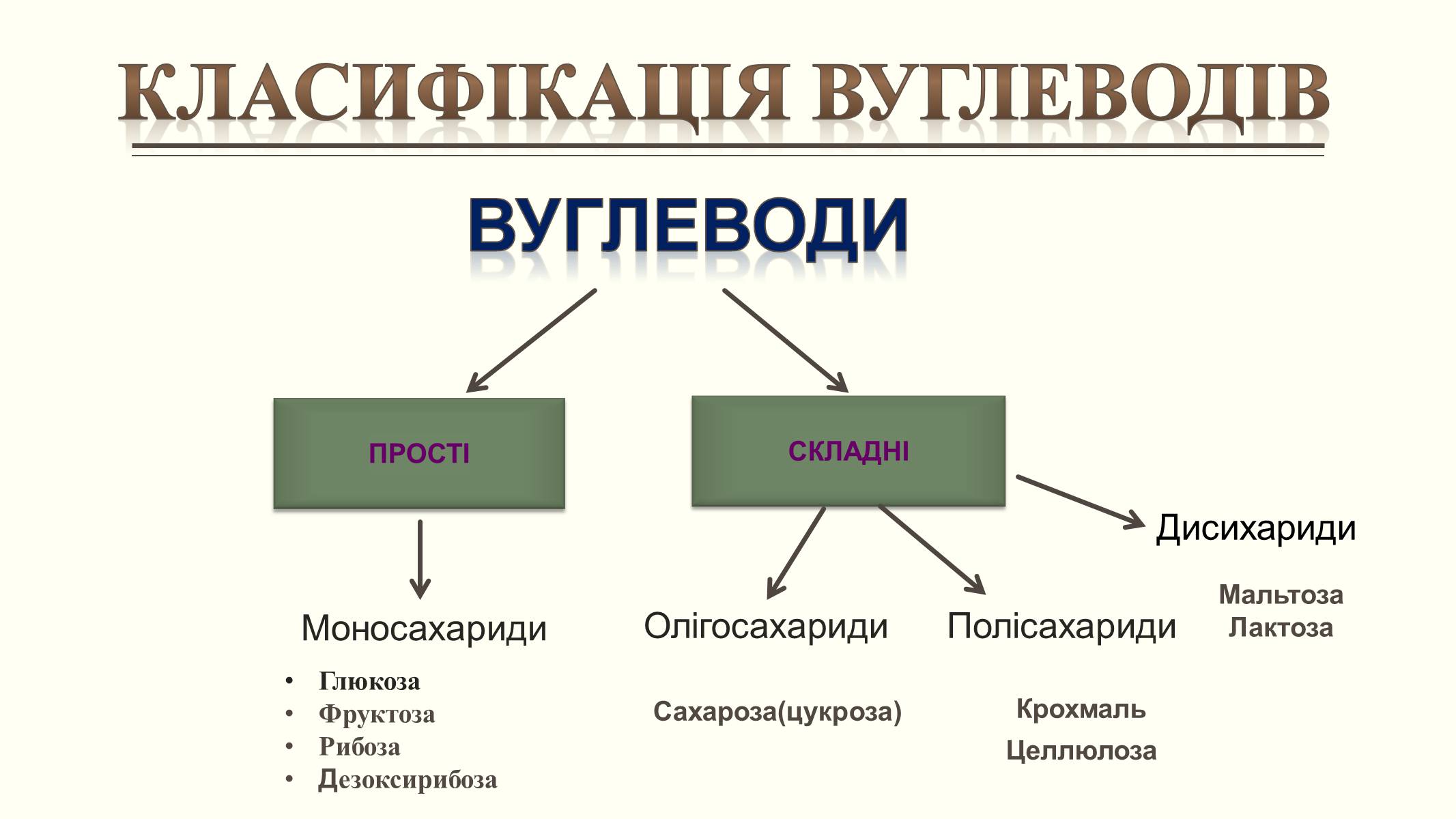 Презентація на тему «Вуглеводи як компоненти їжі, їх роль у житті людини» (варіант 6) - Слайд #6 Презентація на тему «Вуглеводи як компоненти їжі, їх роль у житті людини» (варіант 6) - Слайд #6