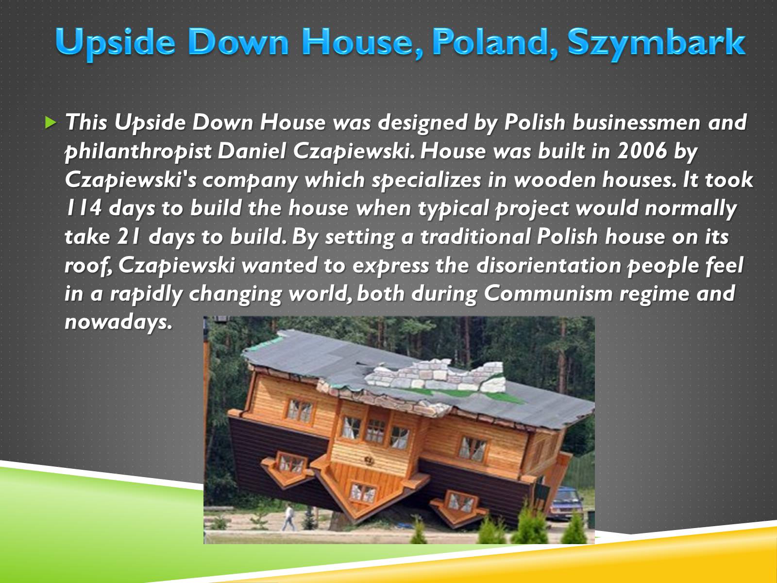 Презентація на тему «Unusual buildings in the world» - Слайд #2 Презентація на тему «Unusual buildings in the world» - Слайд #2