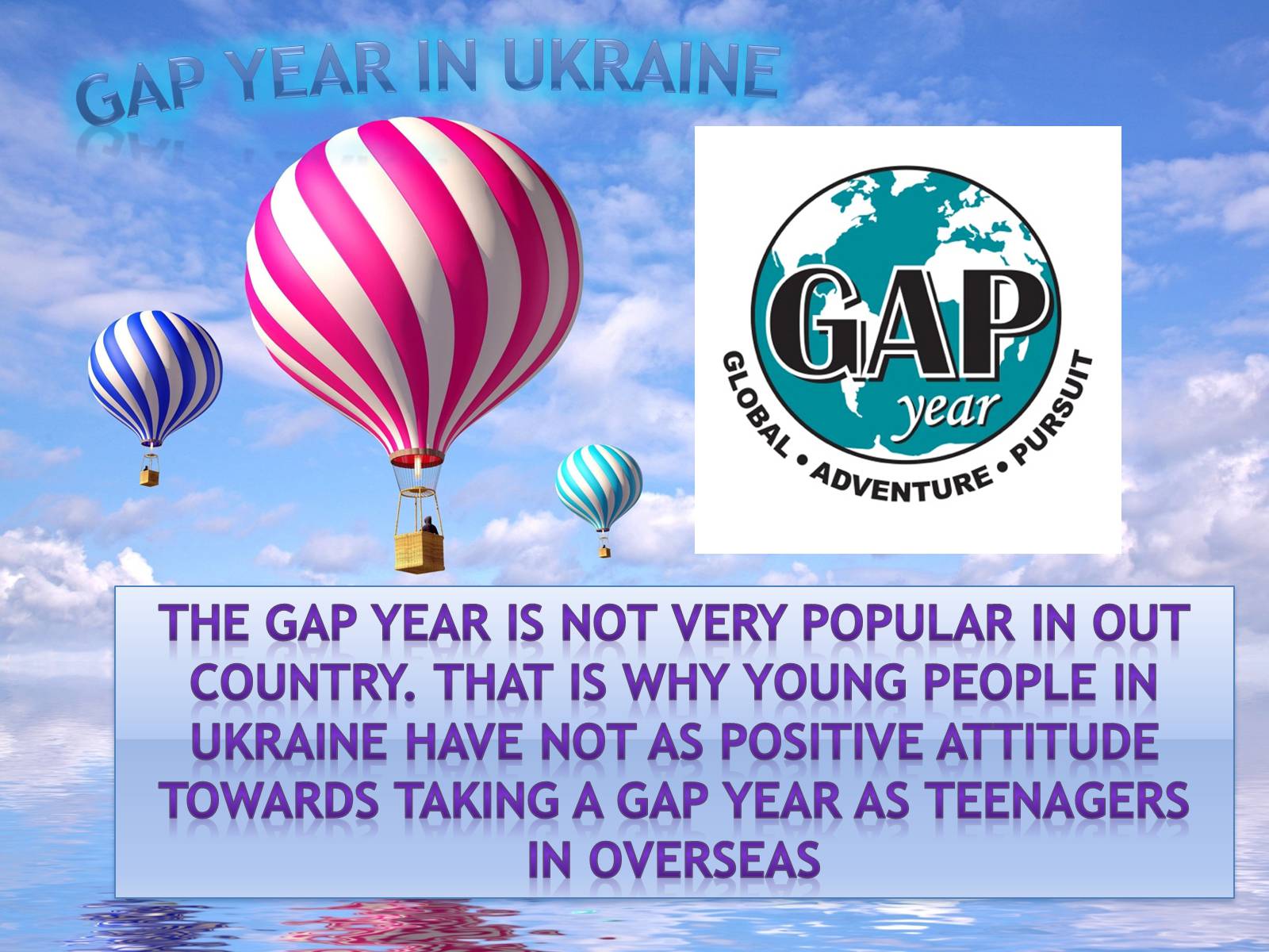 Презентація на тему «Taking a gap year» - Слайд #3