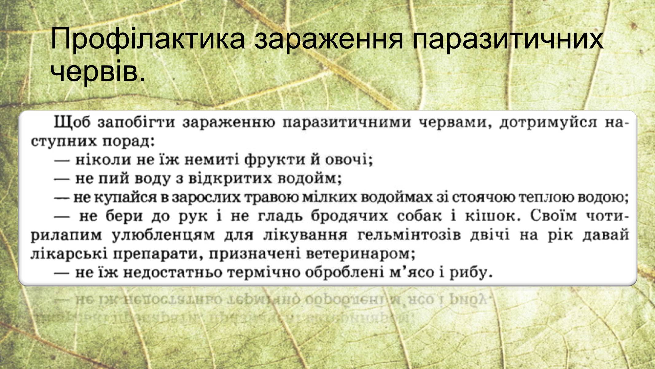 Презентація на тему «Круглі черви» - Слайд #17 Презентація на тему «Круглі черви» - Слайд #17