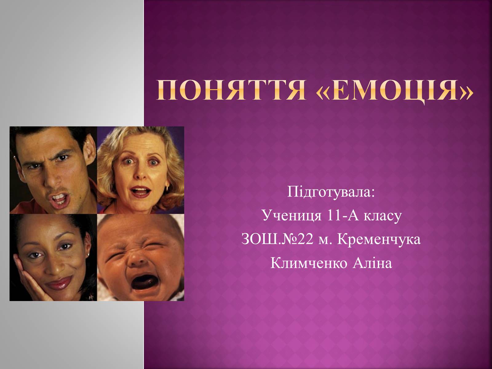 Презентація на тему «Емоції» (варіант 1) - Слайд #1 Презентація на тему «Емоції» (варіант 1) - Слайд #1