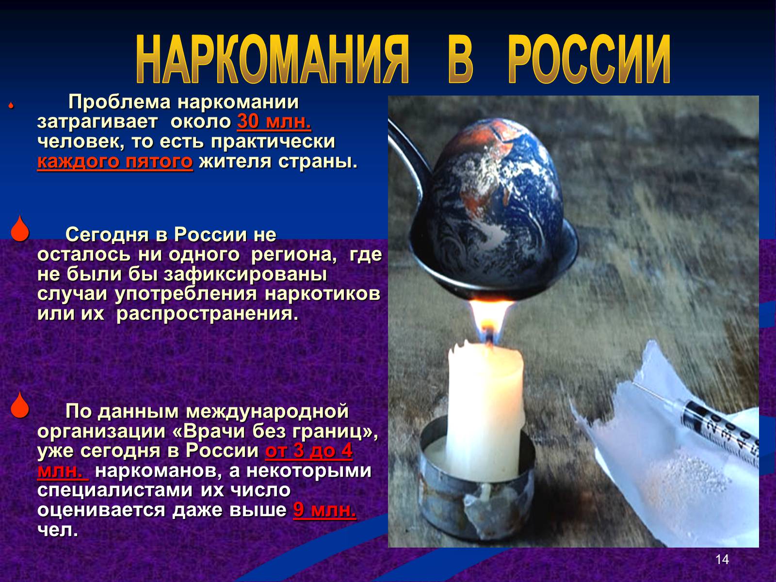 Презентація на тему «Наркомания» - Слайд #14 Презентація на тему «Наркомания» - Слайд #14