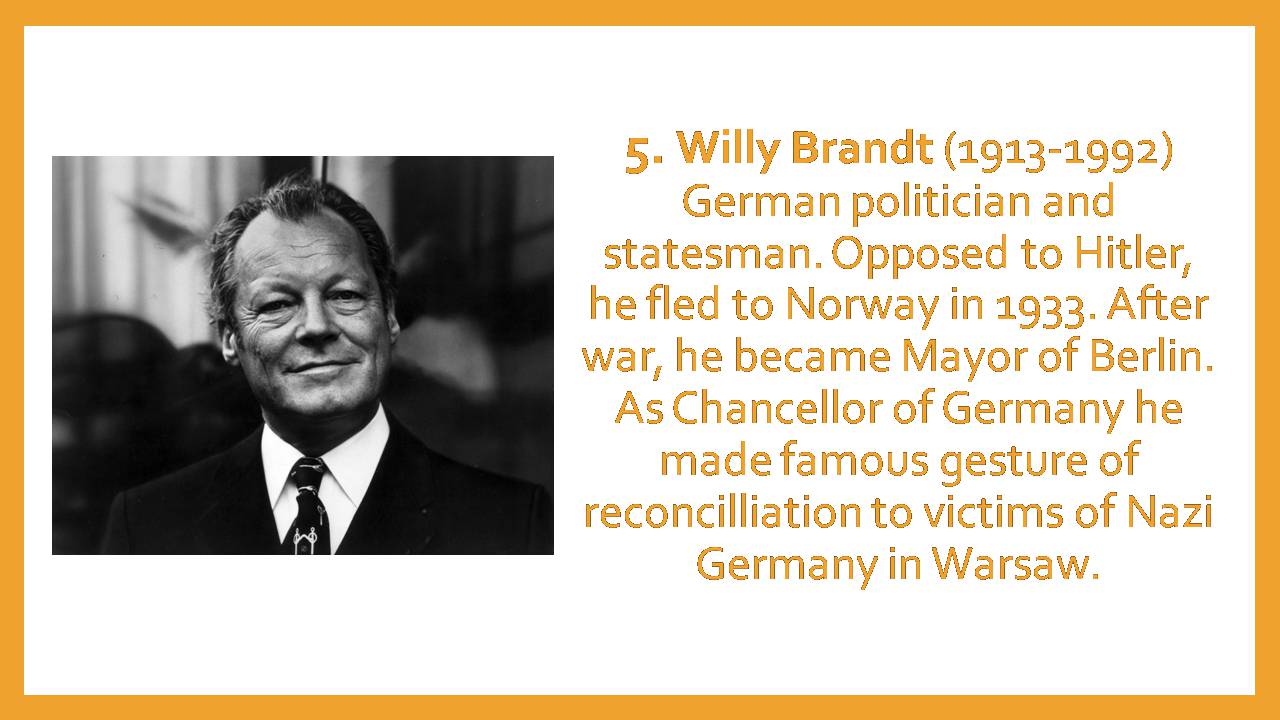 Презентація на тему «Famous Germans» - Слайд #6 Презентація на тему «Famous Germans» - Слайд #6