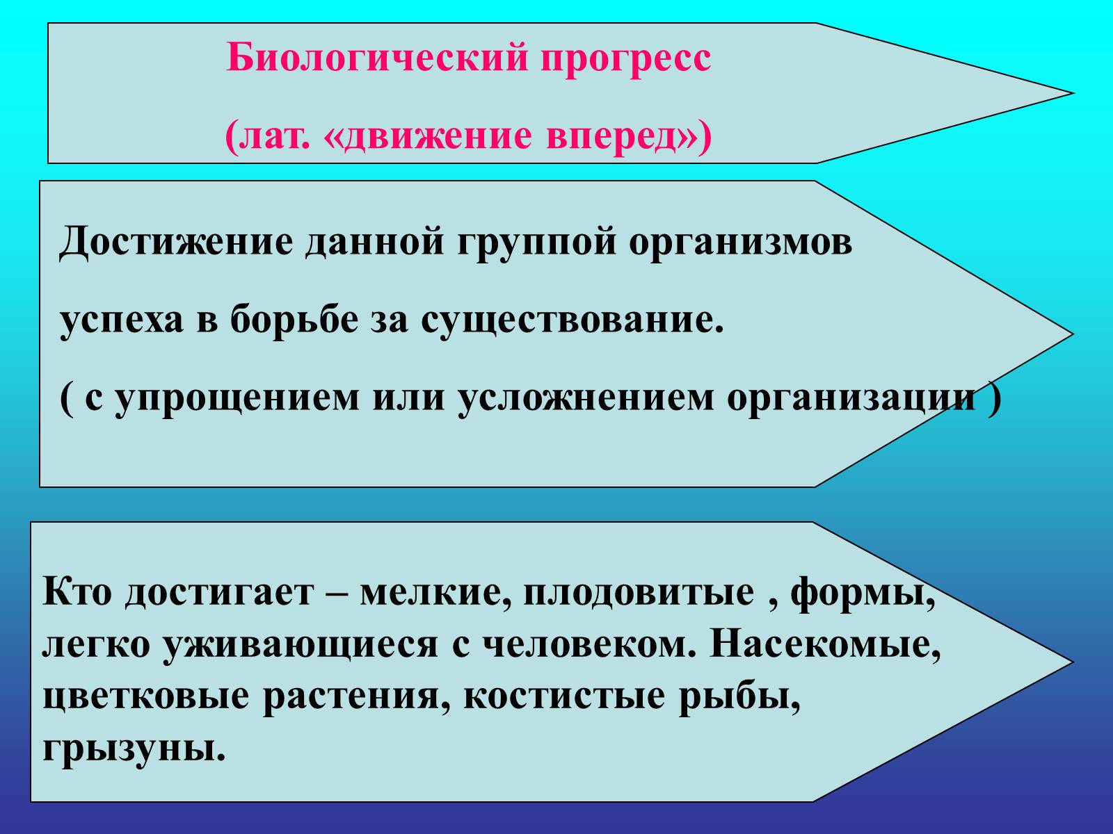 Презентація на тему «Биологический прогресс и регресс» - Слайд #9 Презентація на тему «Биологический прогресс и регресс» - Слайд #9