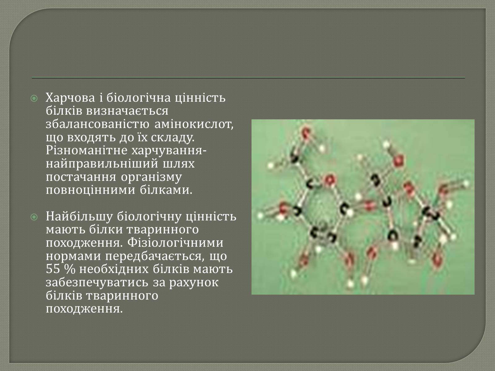 Презентація на тему «Біологічна роль білків» - Слайд #8 Презентація на тему «Біологічна роль білків» - Слайд #8