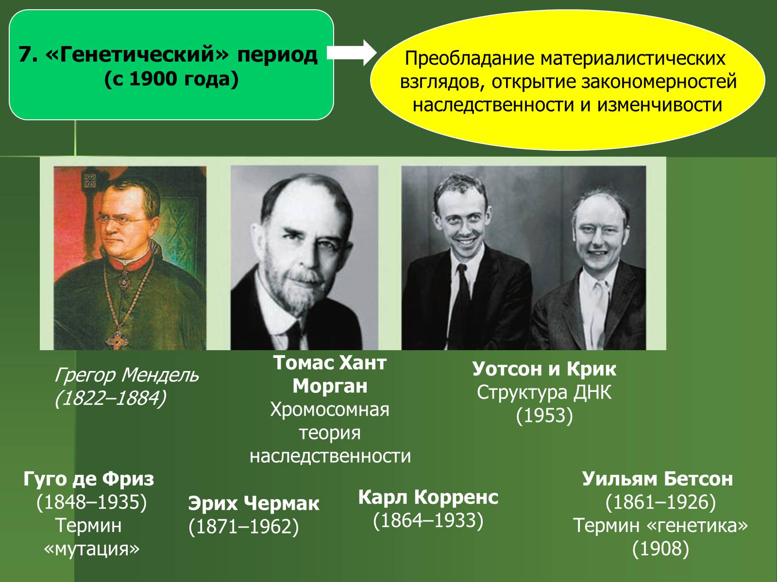 Презентація на тему «История развития биологии» - Слайд #11 Презентація на тему «История развития биологии» - Слайд #11