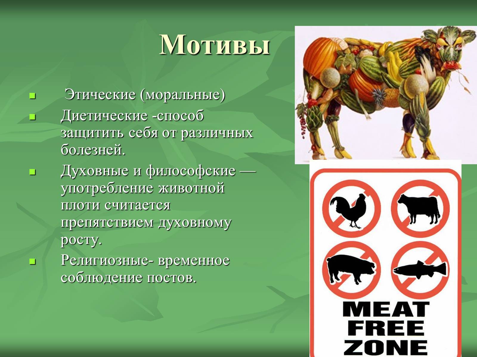 Презентація на тему «Вегетарианство» (варіант 2) - Слайд #5 Презентація на тему «Вегетарианство» (варіант 2) - Слайд #5