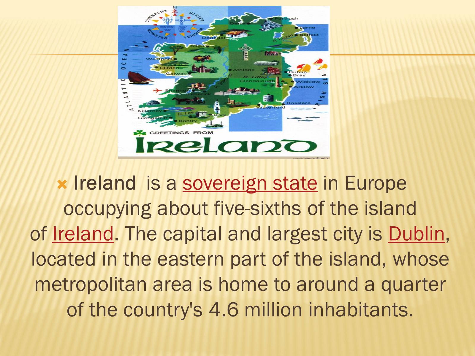 Презентація на тему «Republic of Ireland» (варіант 1) - Слайд #2 Презентація на тему «Republic of Ireland» (варіант 1) - Слайд #2