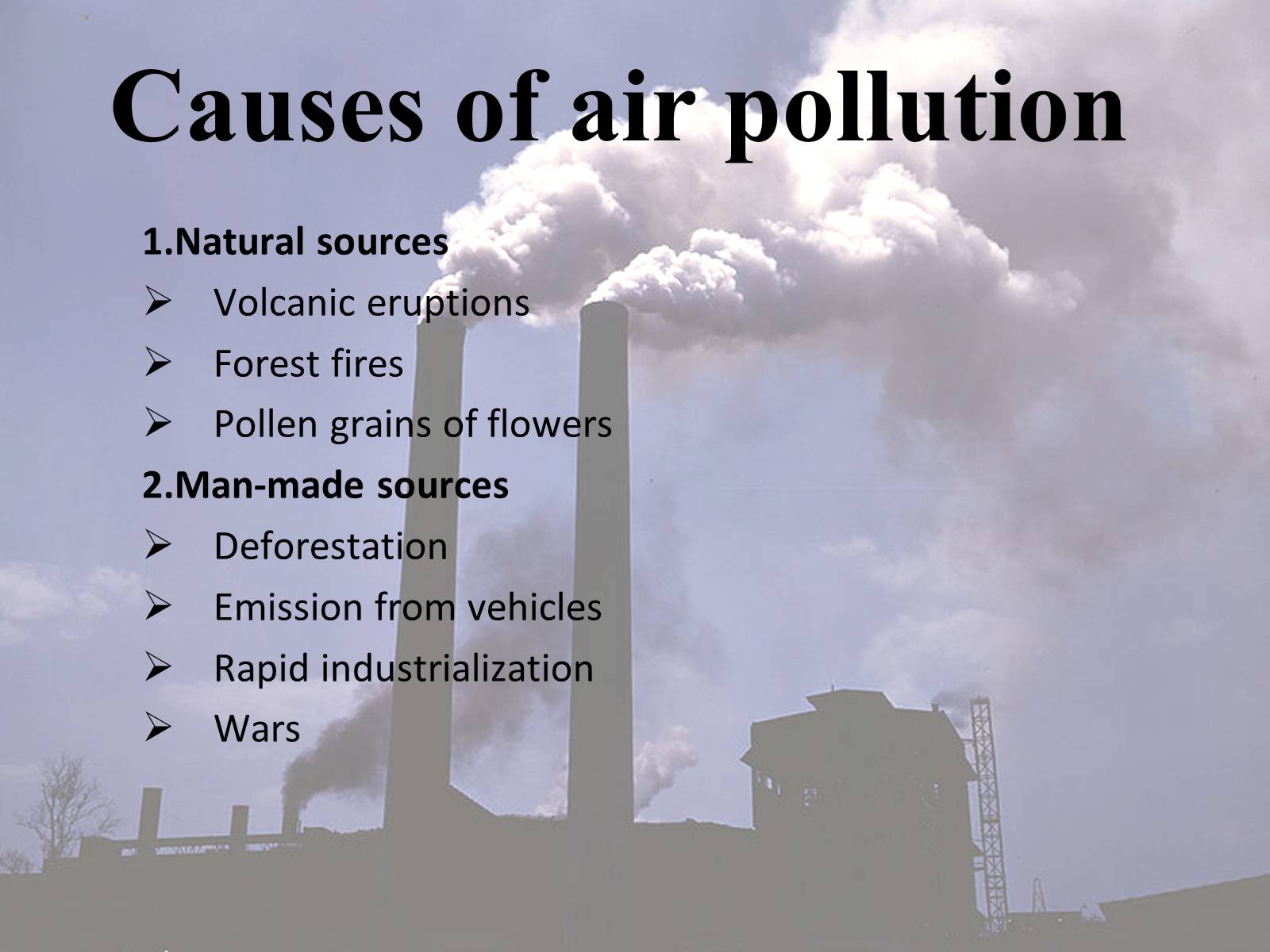 Презентація на тему «Pollution» (варіант 3) - Слайд #4 Презентація на тему «Pollution» (варіант 3) - Слайд #4