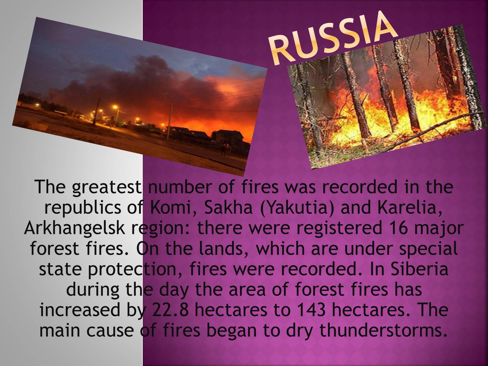 Презентація на тему «Forest fire» (варіант 2) - Слайд #9 Презентація на тему «Forest fire» (варіант 2) - Слайд #9