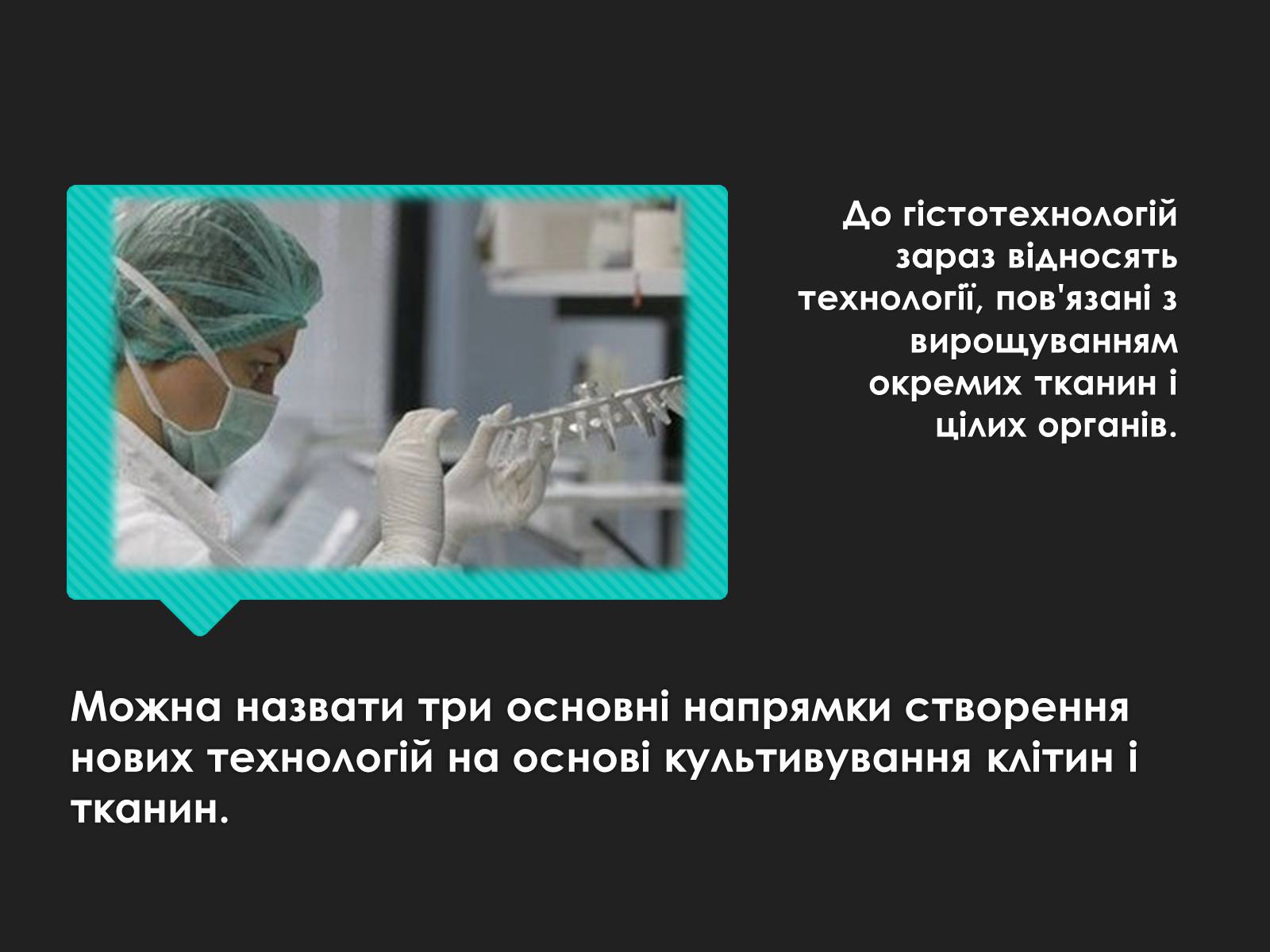 Презентація на тему «Гістотехнології» (варіант 2) - Слайд #6 Презентація на тему «Гістотехнології» (варіант 2) - Слайд #6