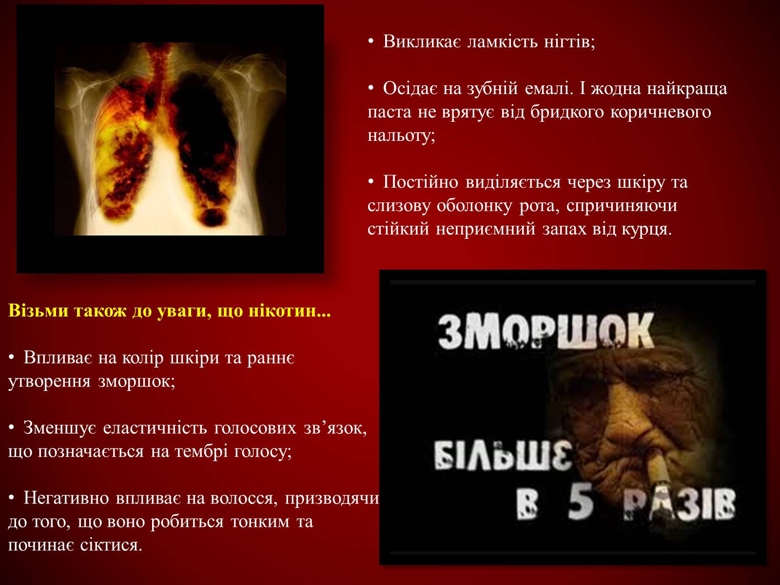 Презентація на тему «Шкідливий вплив тютюнопаління» (варіант 1) - Слайд #22 Презентація на тему «Шкідливий вплив тютюнопаління» (варіант 1) - Слайд #22